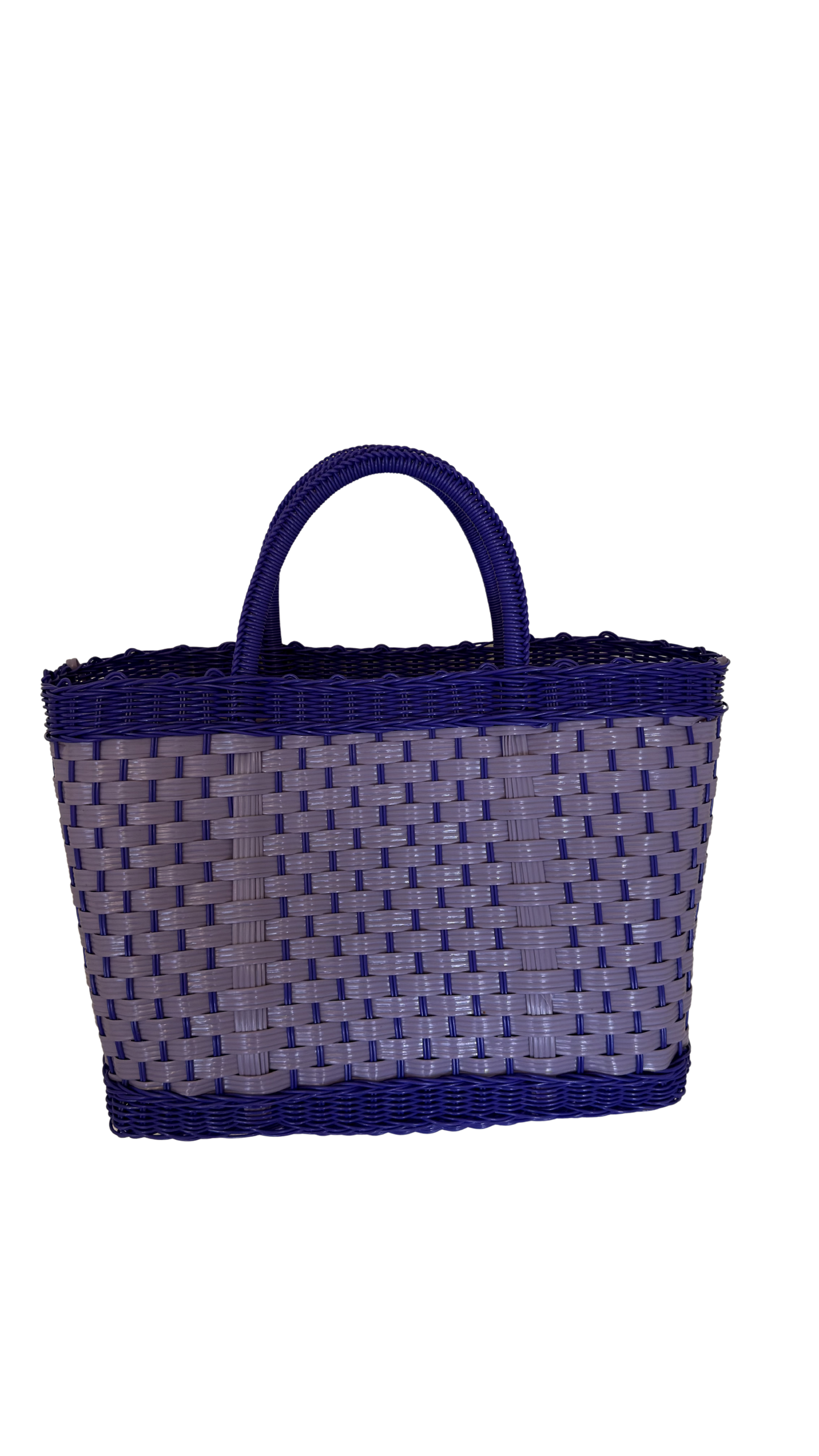 Large Blue and Purple Bag