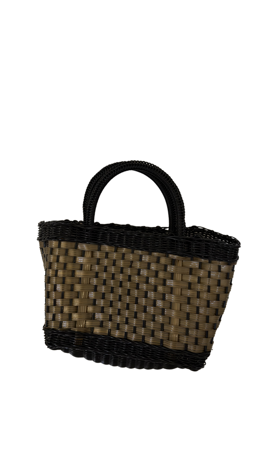 Medium Black and Brown Bag