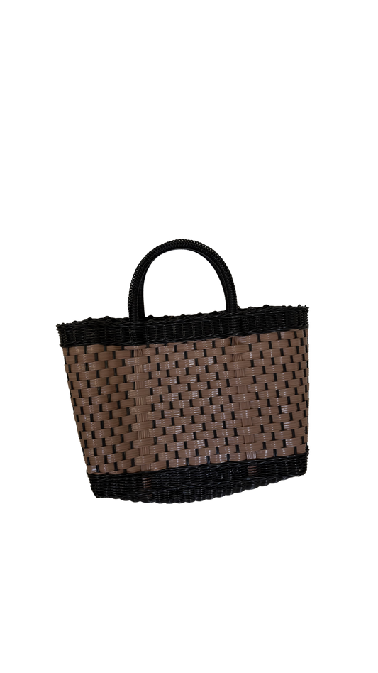 Large Black and Brown Bag