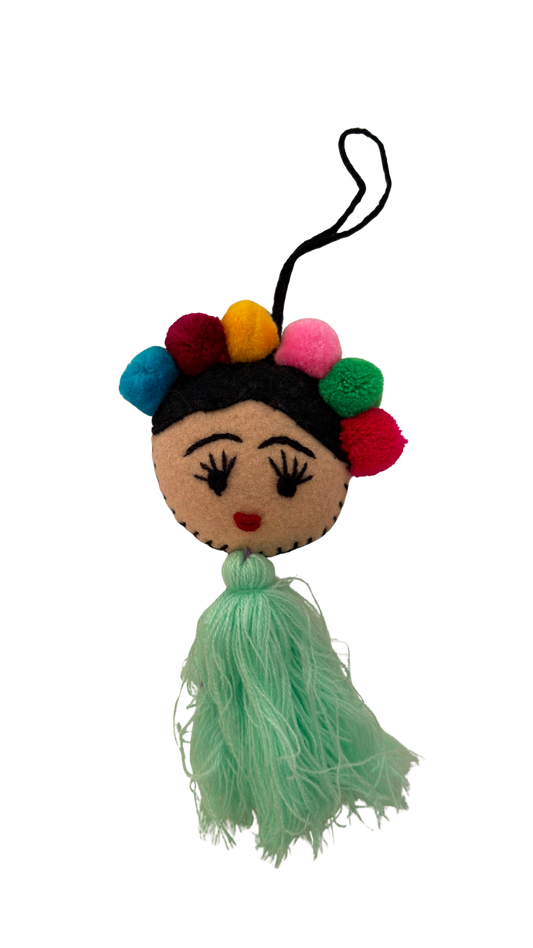 Frida Kahlo Mint Pendant