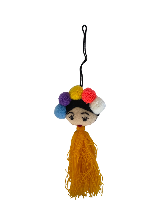 Llavero naranja de Frida Kahlo