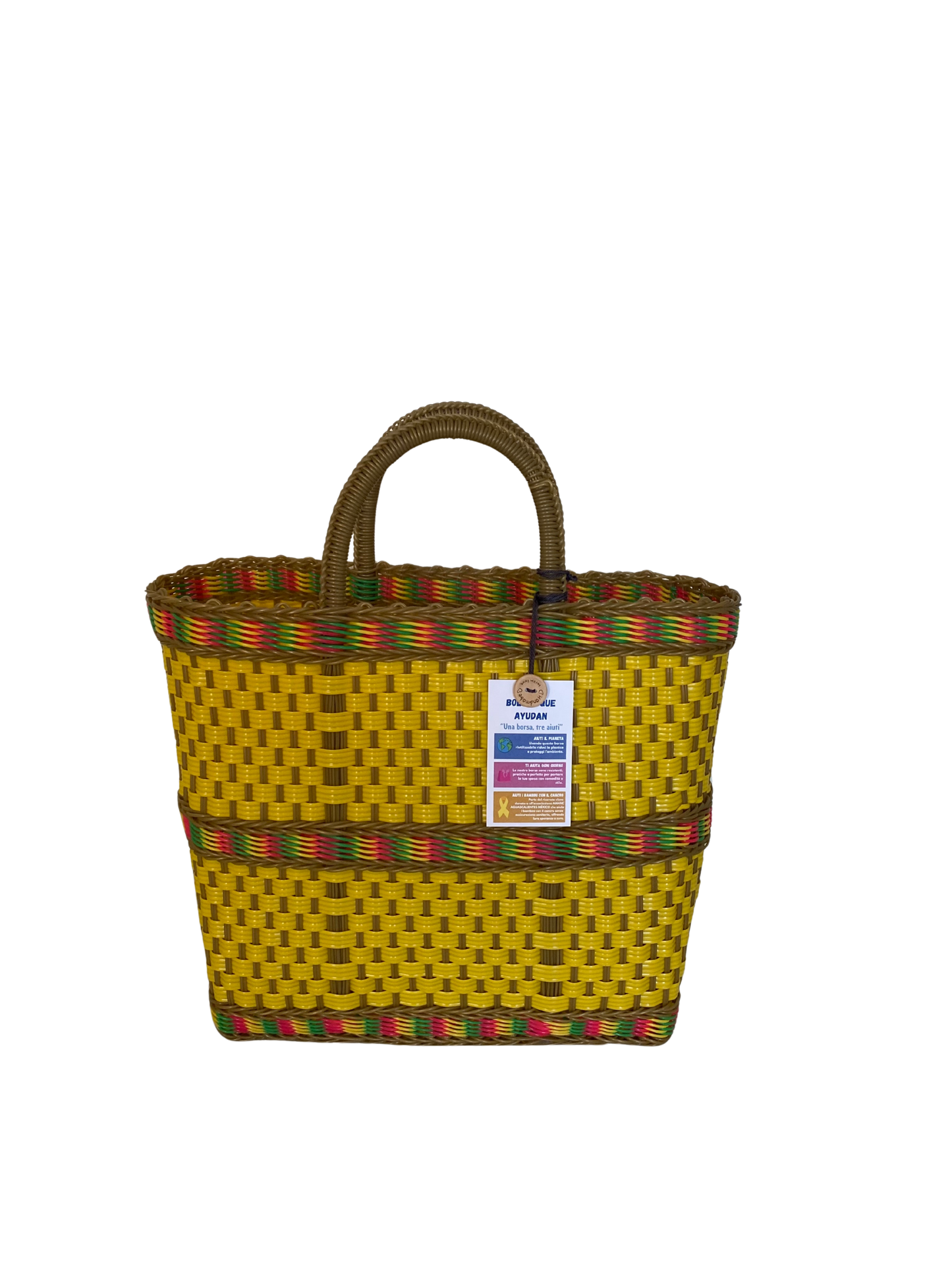 Large Bag Yellow and Gold