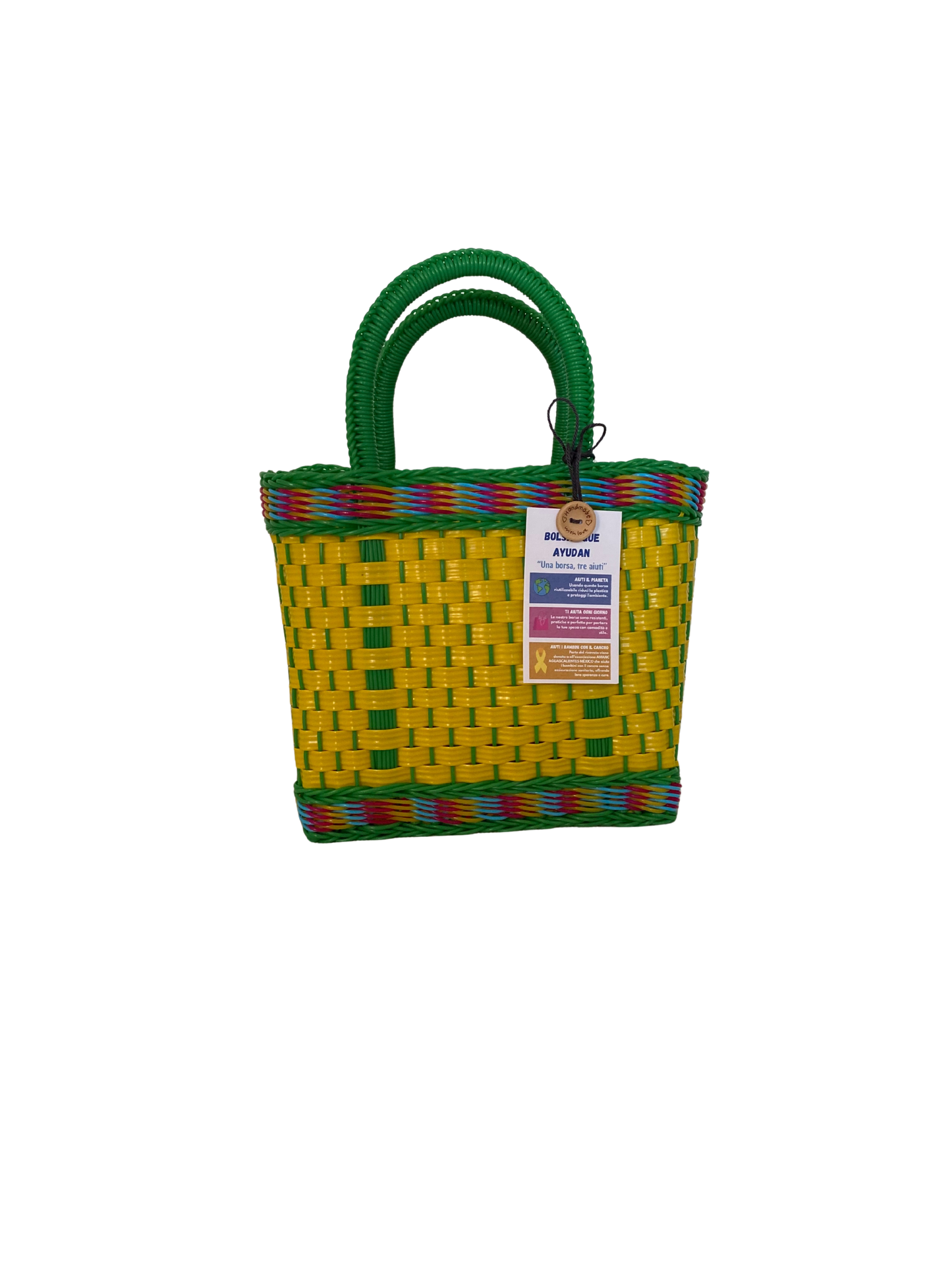 Bolso Pequeño Amarillo Verde