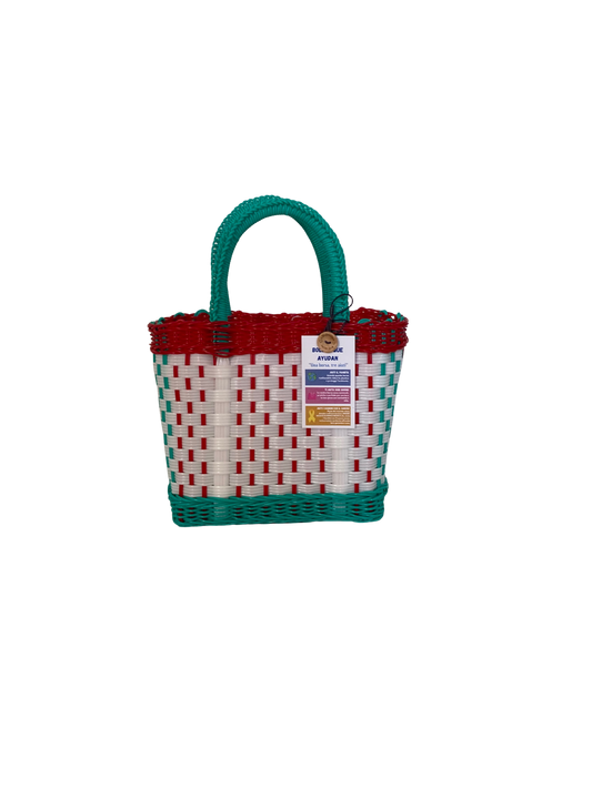 Small Bag Red Green and White